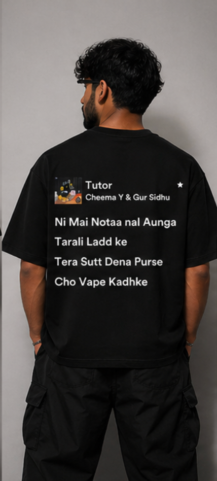 Tutor Lyric Shirt — Tutor