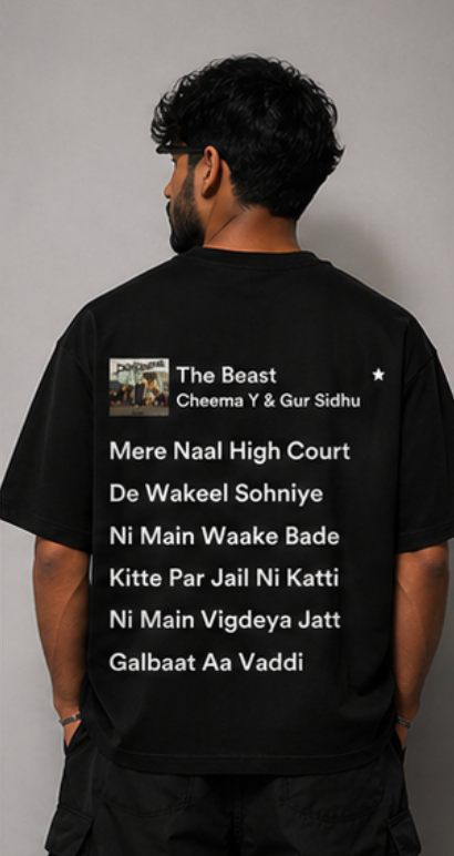 The Beast Lyric Shirt — The Beast
